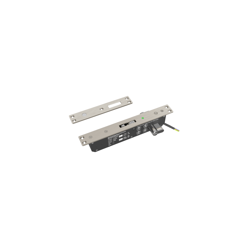 Cerradura eléctrica para puertas corredizas tipo gancho / apertura con llave ambos lados / IP65