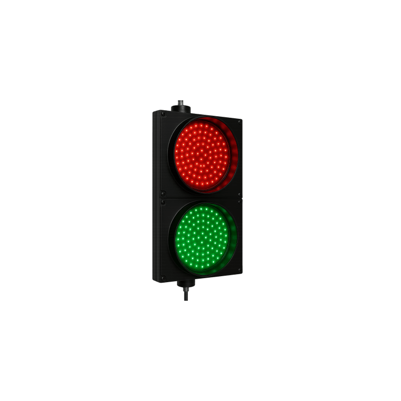 Semáforo LED Rojo y Verde 20cm ACCESSPRO | LM Soluciones