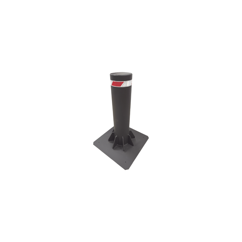 Bolardo Fijo de Alta Seguridad de 220 mm de Diámetro / Fabricado en Acero al Carbón 