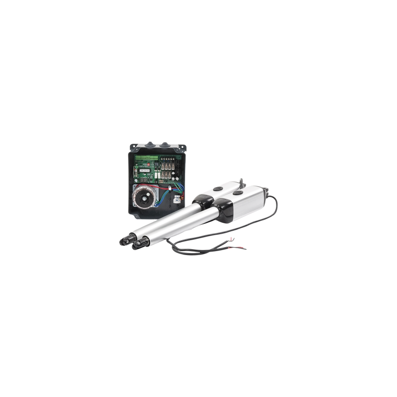 Kit Brazos Automatización Portón Abatible 2 Hojas 3M 300Kg A | Precio México - Envío Inmediato | LM Soluciones