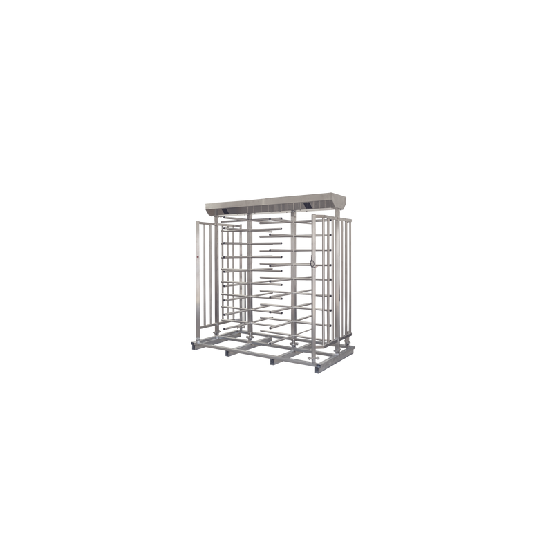 Torniquete Doble Cuerpo Completo Acero Inoxidable ACCESSPRO | Precio México - Envío Inmediato | LM Soluciones