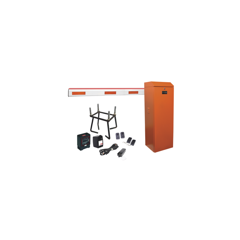 Kit Barrera Vehicular ACCESSPRO XB Naranja 3m LED