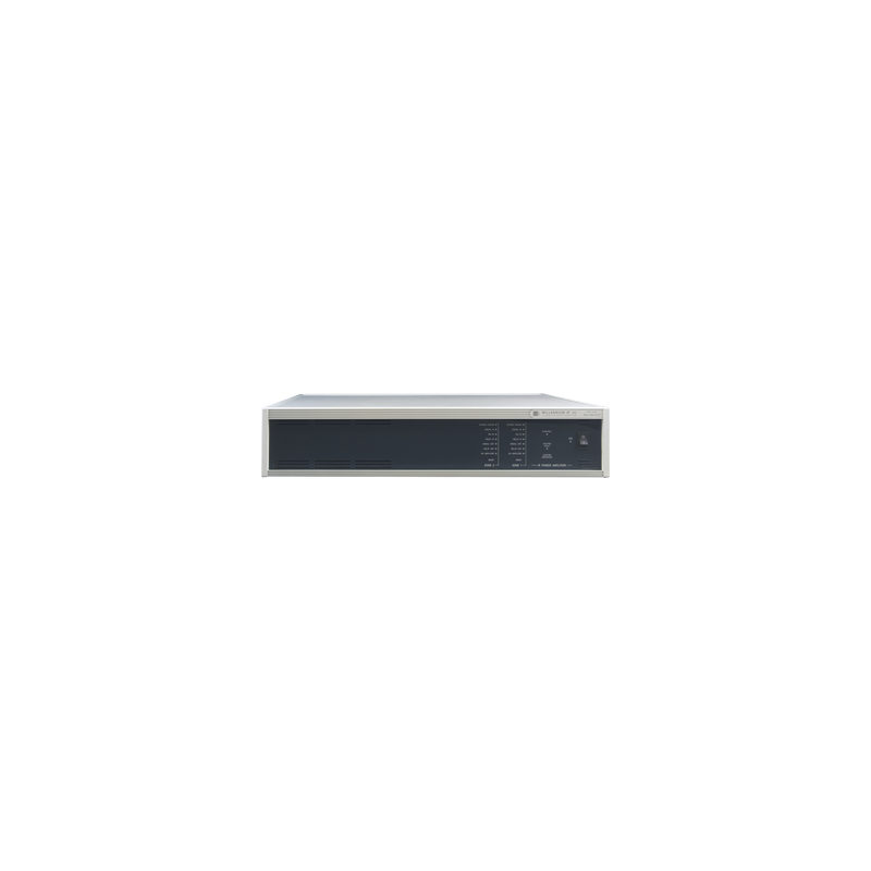  ETAPA DE POTENCIA DIGITAL 2x500W 100V  MILLENNIUM IP CON CONECTIVIDAD IP LAN, SUPERVISON, CALIDAD DE SONIDO HQ PARA 2 ZONAS, EN FORMATO RACK 2U 