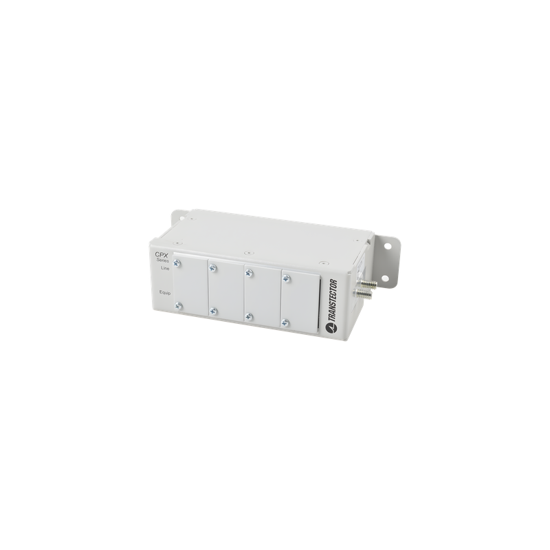 Chassis Montaje en Pared / 4 Puertos RJ-45 / Ethernet y PoE / 2.00 x 7.00 x 3.41 in