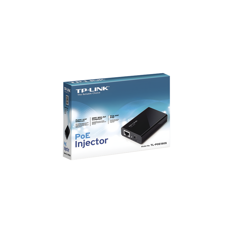 Inyector PoE (15W) / Gigabit 802.3 af