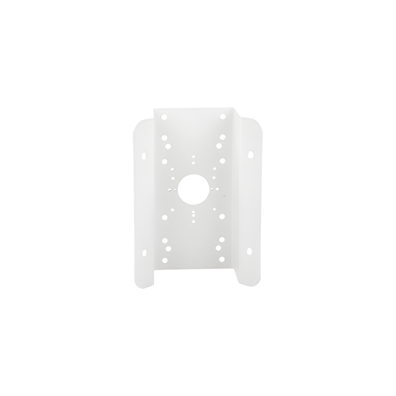 Montaje de Esquina / Acero Inoxidable / Carga 10 kg (22 lb) / Exterior con Juntas de Goma / 126 x 105 x 250 mm