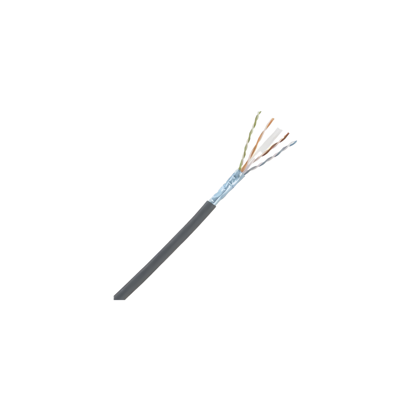 Bobina Cable Blindado Cat6A F/UTP LSZH 305m Panduit Negro