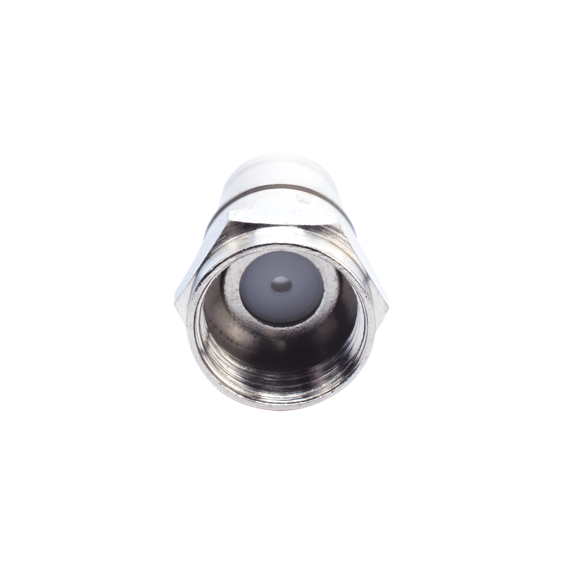 Conector F Macho Plegable RG-59 Bronce Niquelado EPCOM TITAN