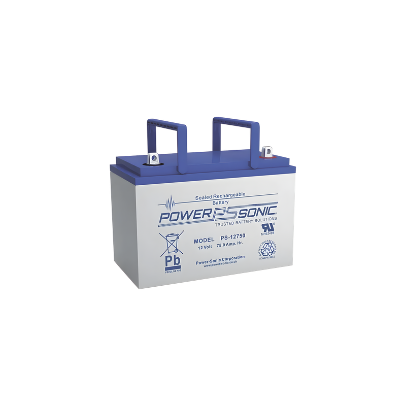 Batería de Respaldo AGM/VRLA / 12V / 78.6 Ah / Vida Útil 10-12 Años / Terminales Tipo U / Certificación UL