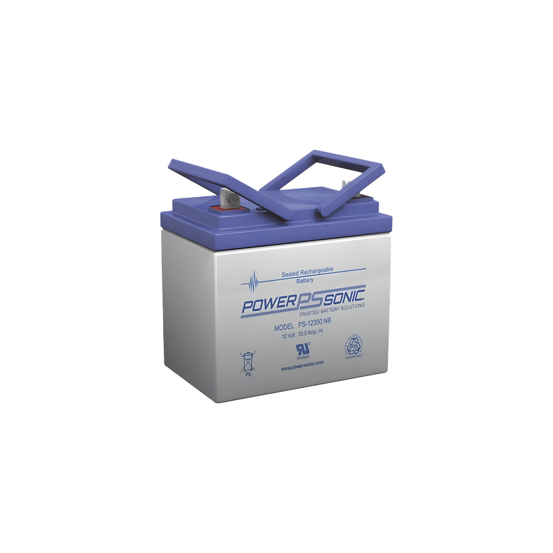 Batería de Respaldo AGM/VRLA / 12V / 35Ah / Terminales NB3 / Vida Útil 5 Años / Construcción UL