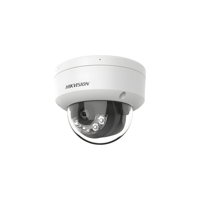 Cámara Domo IP Hikvision 6MP Dual Light Acusense Lite