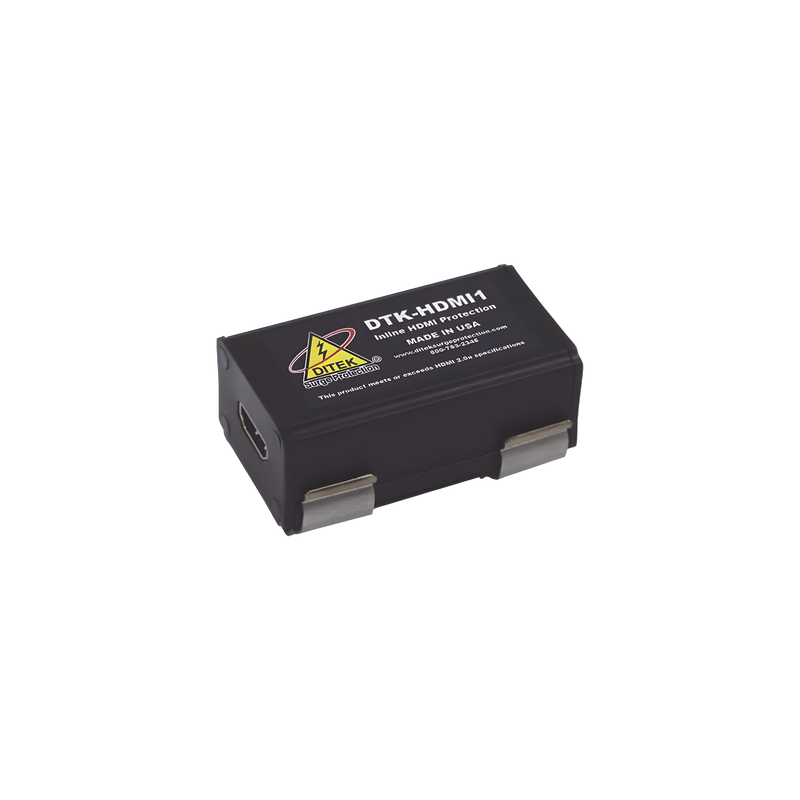 Protector HDMI / 2.0a y HDCP 2.2 / 4K UHD 60Hz / Carcasa Aluminio Blindada / 63x35x25 mm / 2.5x1.4x1.0 in
