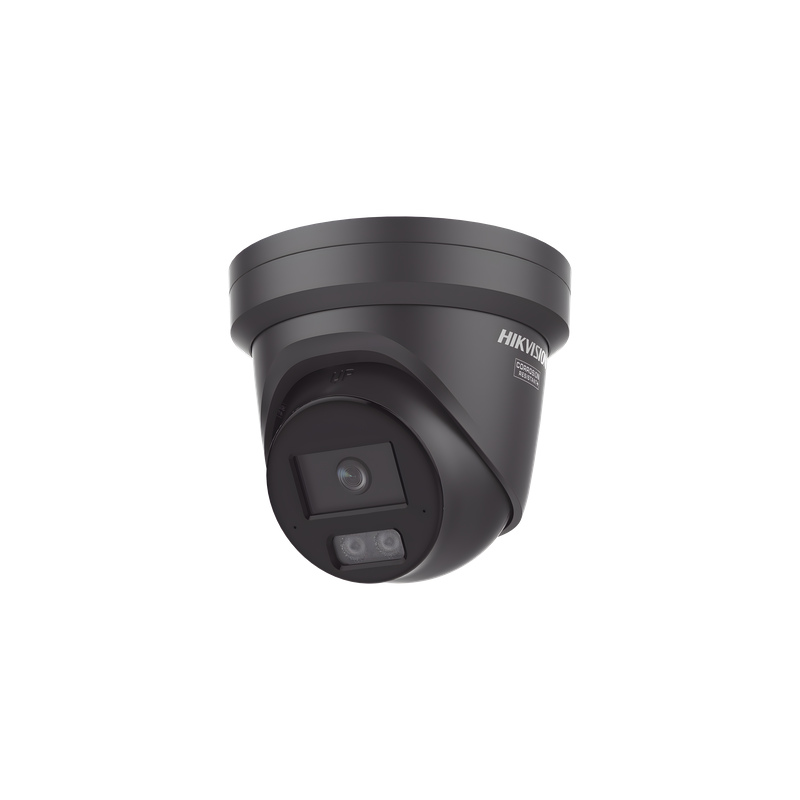 Cámara Turret IP 4MP Hikvision ColorVu 3.0 AcuSense Negra