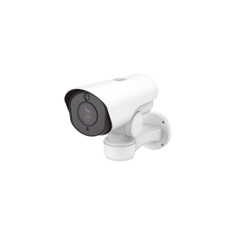 Cámara PTZ Bullet AI 12X MILESIGHT para Seguridad Industrial