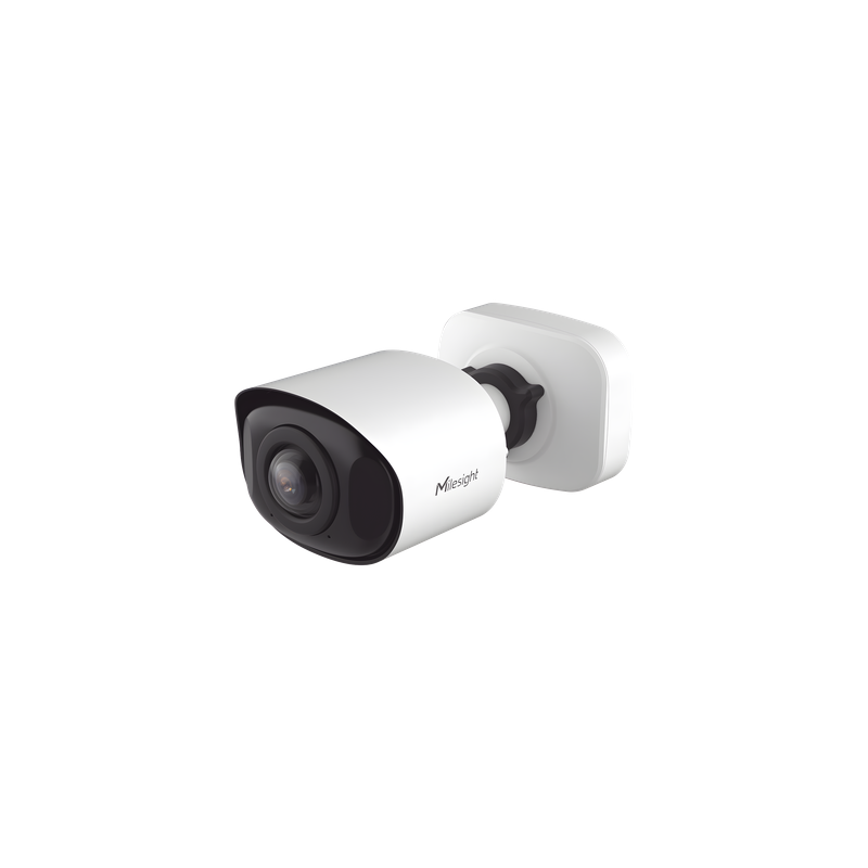 Cámara Bullet Milesight 180° AI 4K UHD Micrófono PoE
