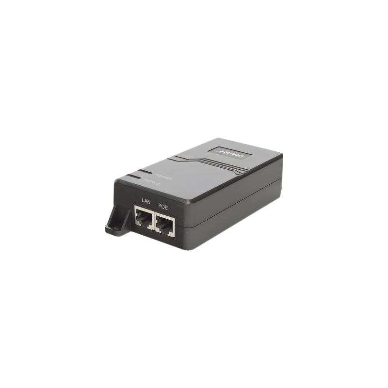 Inyector PoE / 802.3bt 60W / 4-Pares UTP / Gigabit 10/100/1000 Mbps / Alcance 100m (328 pies) extensible a 300m (984 pies)