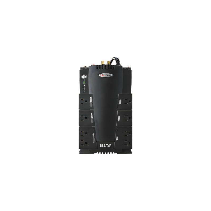 CyberPower CP685AVR: UPS 685VA/390W Línea Interactiva Compac