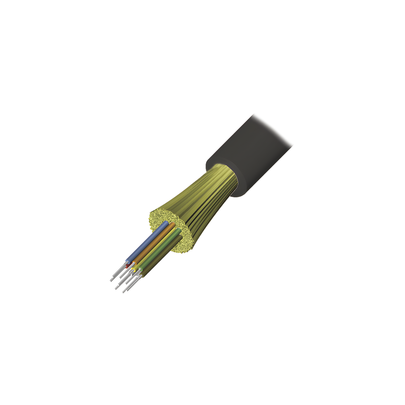 Cable Fibra Óptica 4 Hilos Monomodo OS2 SIEMON 1m
