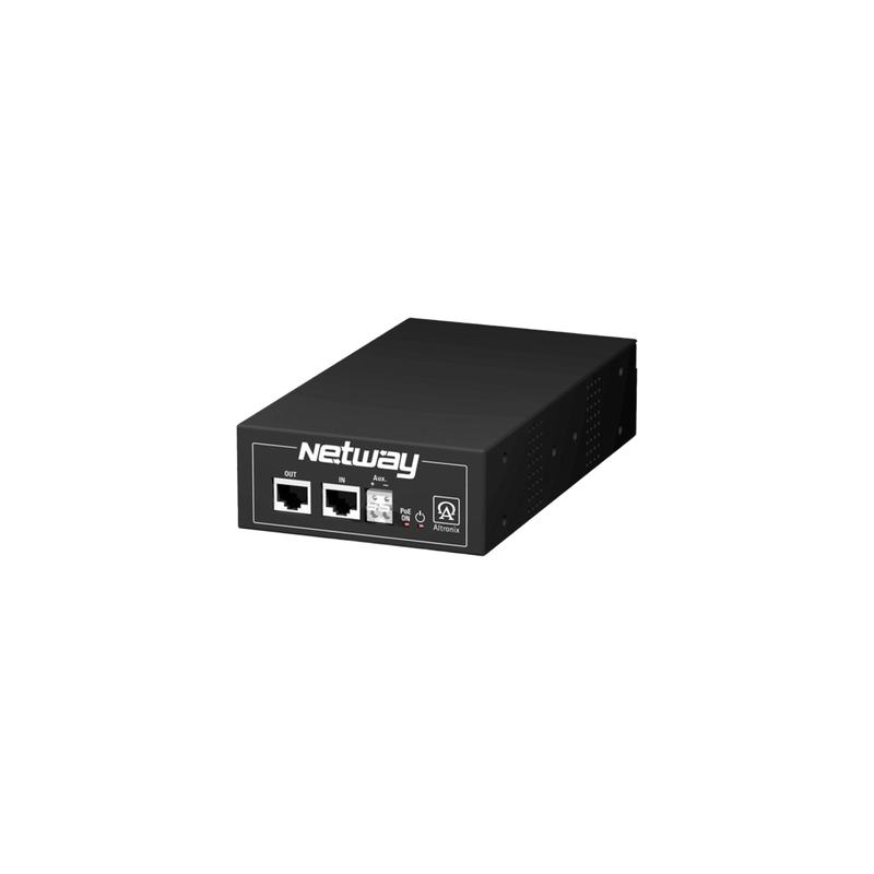 Inyector Midspan / 1 Puerto / Hi-PoE 60W / 802.3af/at / 56VDC Clase 2 / -30°C a 50°C / 1.0 kg