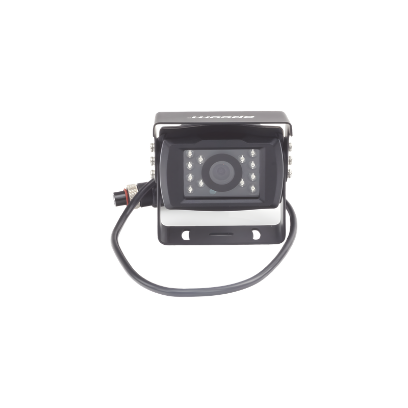 Cámara Turret AHD / 2 Megapixel / IR 10 m (32.8 ft) / Anti-Vibración / Conector Aviación 6 Pines / -40°C a 70°C