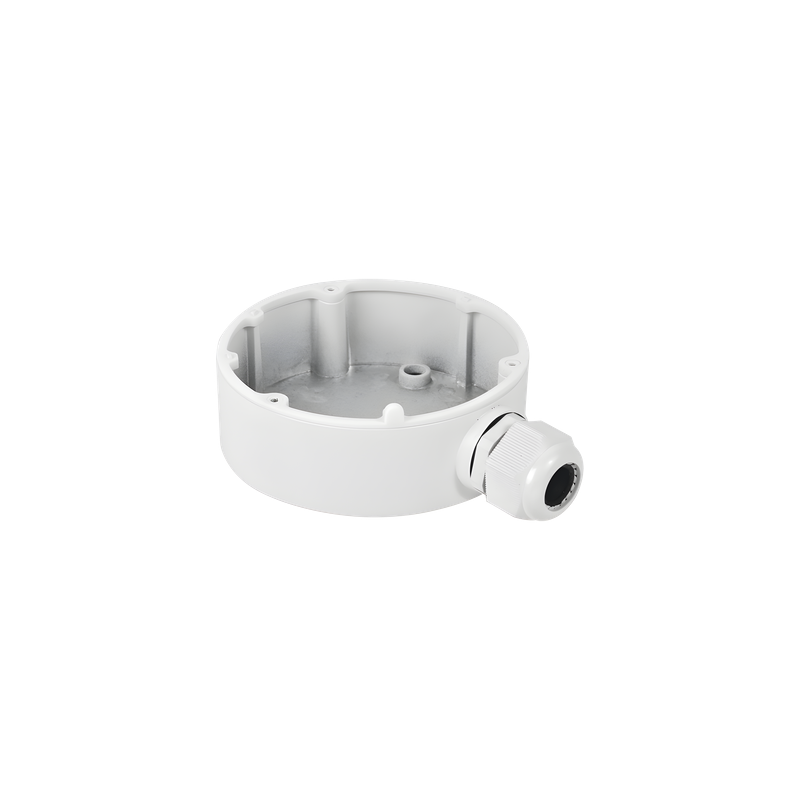 Caja de Conexiones para Mini Domo / Exterior IP66 / Aleación de Aluminio / Carga 4.5 kg / Ø137 x 42 mm