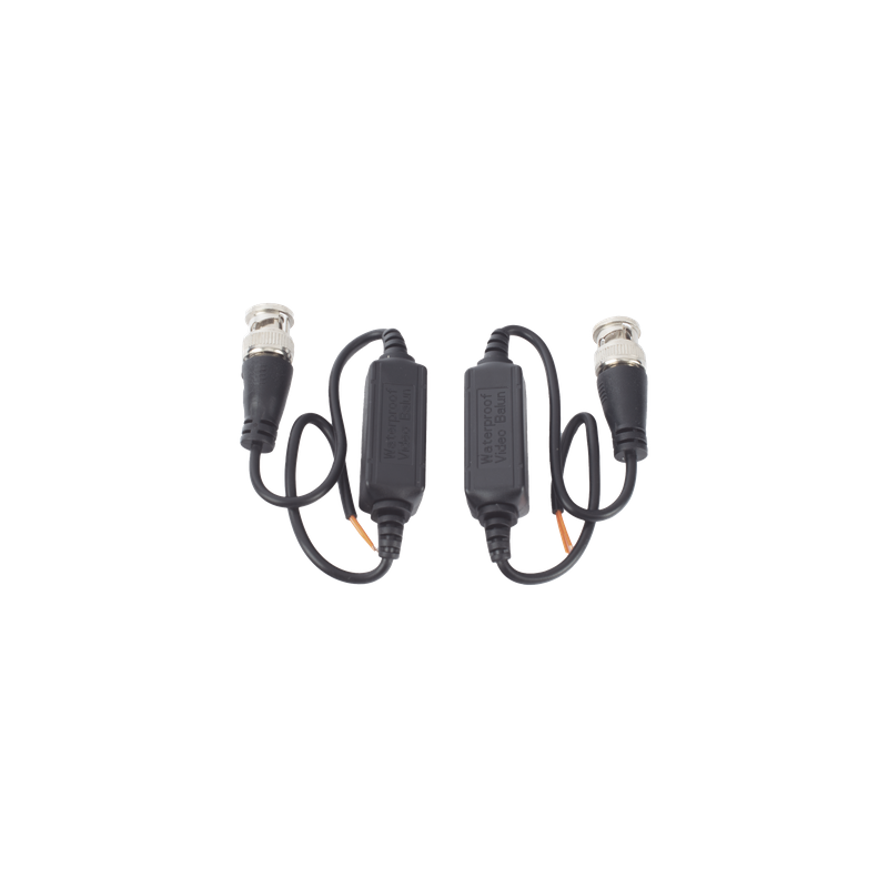 Kit de Transceptores Pasivos / TurboHD 4K / HD-TVI HD-CVI AHD CVBS COAXITRON / Audio por Coaxitron / Blindado RF / 200 m (656 ft)