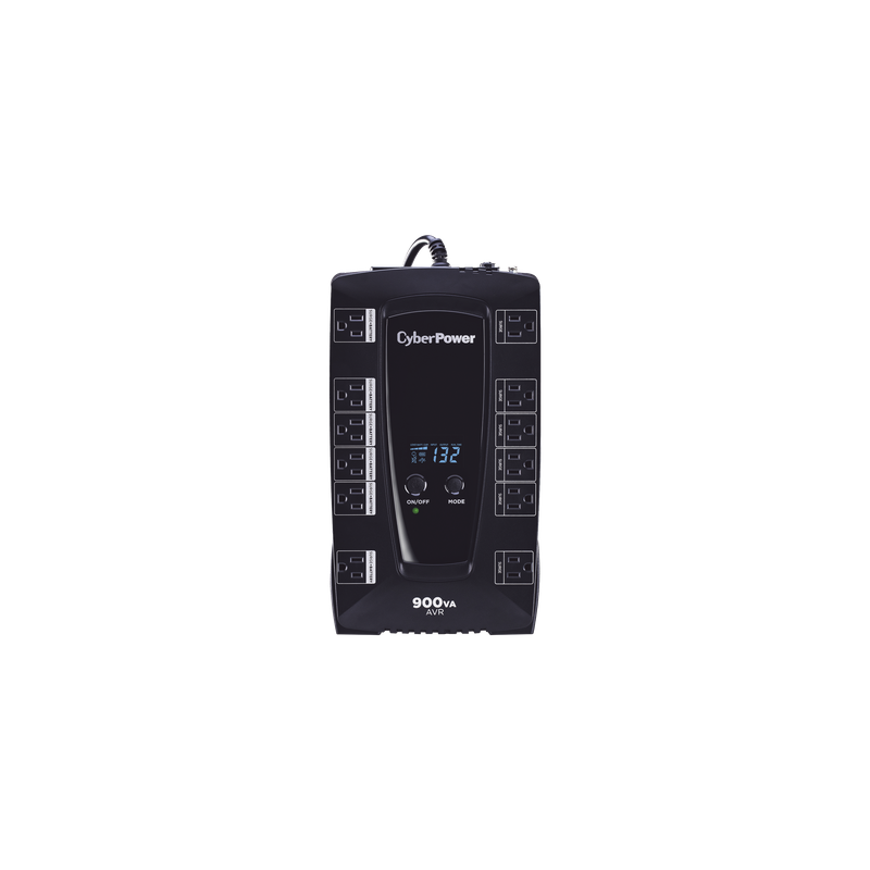 UPS CyberPower 900VA/480W Línea Interactiva, 12 Tomas NEMA