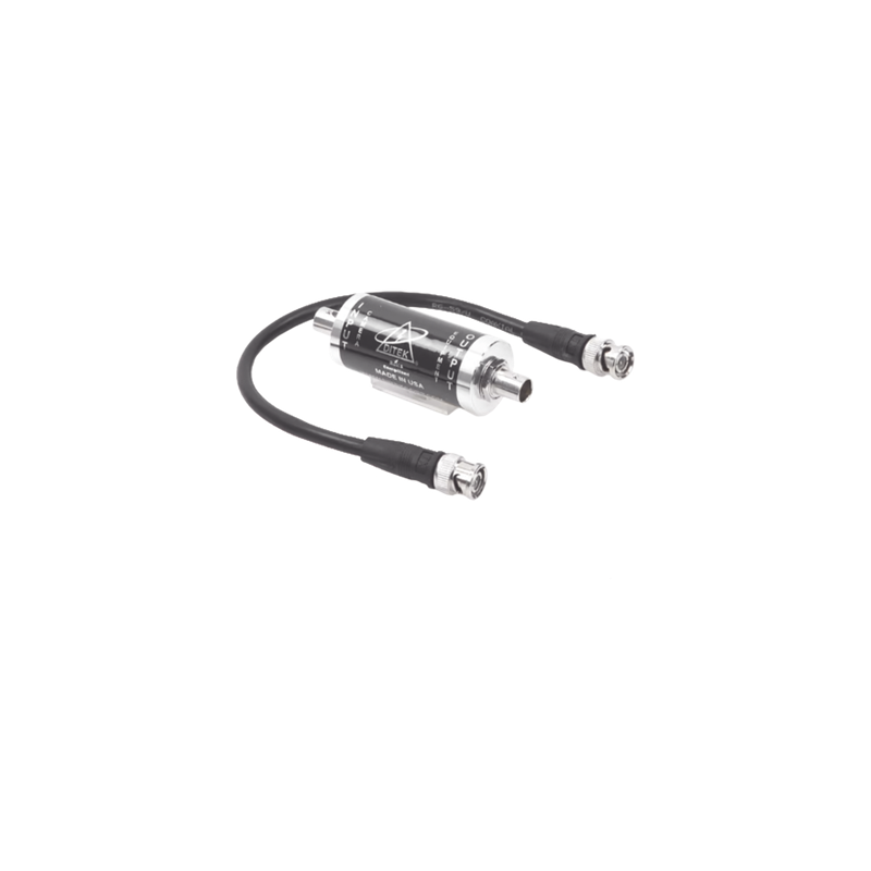 Protector Coaxial BNC / 20,000 A / 75 Ohms / 0-10 MHz / 3.58 x 1.1 pulgadas / -40°F a 158°F