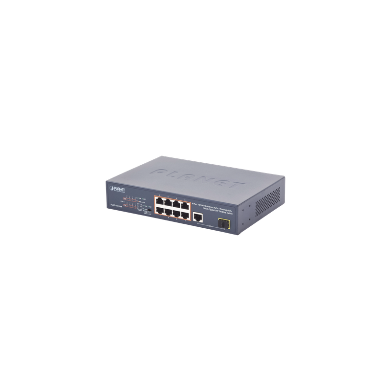 Switch No Admin PLANET 8 Puertos 10/100 PoE 135W