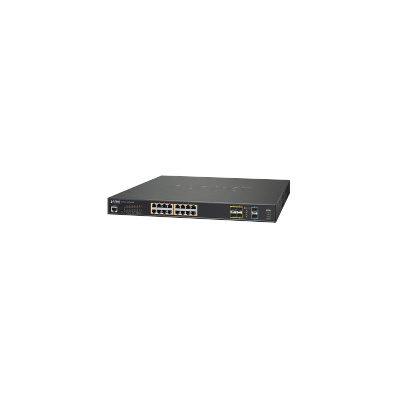 Switch PLANET 16P Ultra PoE L2+ 4SFP 2SFP+
