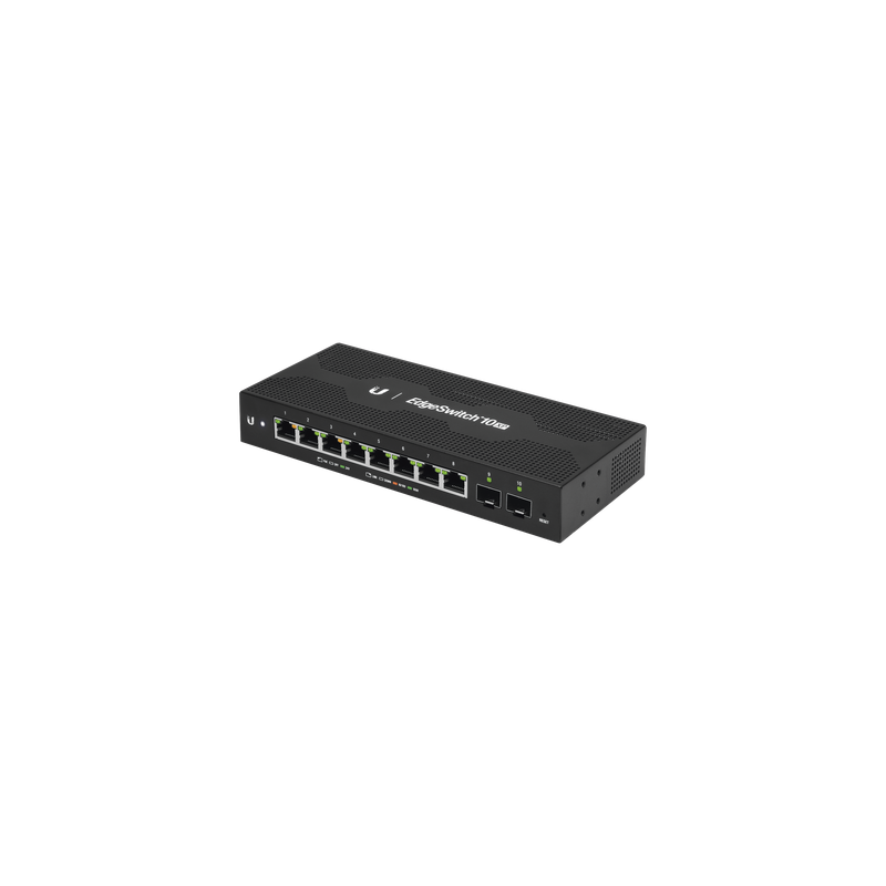 Switch UBIQUITI ES-10XP 8 Puertos Gigabit PoE Pasivo 24VDC +