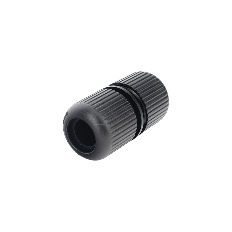 Protector Exterior IP68 / Conector Plug 12 Vcc / Cámaras Turbo HD / Polvo y Agua / Negro