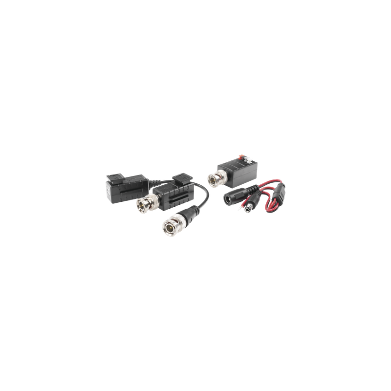Kit de Transceptores de Video / Alcance 320 m (1049.9 ft) / HD-TVI/CVI/AHD/CVBS / Cat 5e/6 / Protección contra Sobretensión / Inmunidad 60 dB