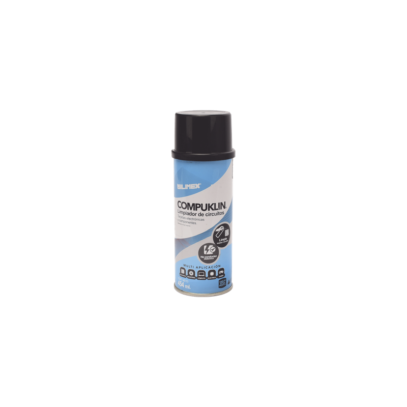Limpiador Dieléctrico en Aerosol / 454 ml / Desengrasante para Circuitos / Rápida Evaporación / Sin Residuos