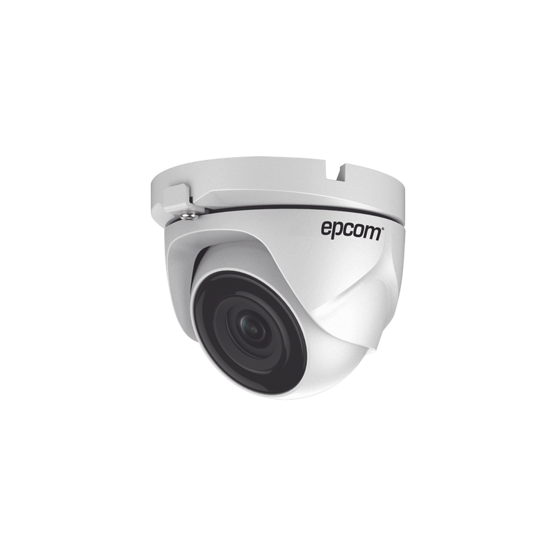 Cámara Turret TURBOHD / 2 Megapixel 1080p / Gran Angular 103° / IR EXIR 20 m (65.6 ft) / IP66 / Multiformato TVI-AHD-CVI-CVBS / Metal