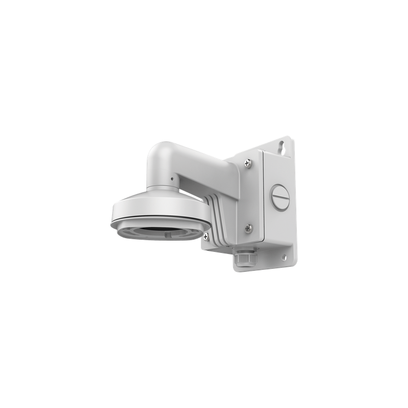 Montaje de Pared con Caja de Conexiones / Cámaras Domo IP / Aleación de Aluminio / Carga 4.5 kg / Dimensiones 123 x 180 x 233 mm