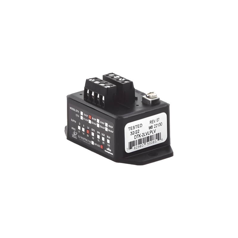 Protector Bajo Voltaje / 2 Pares / NAC SLC IDC PIV / Terminales Tornillo / -40°C a 70°C / Riel DIN