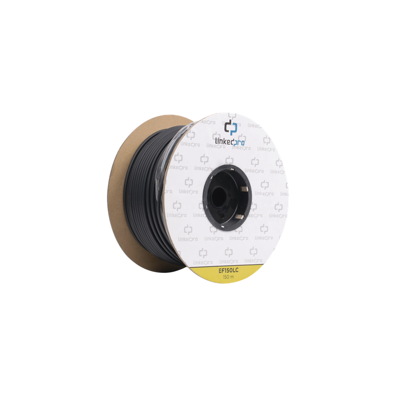 Carrete Fibra Óptica Monomodo LC-LC 150m Kevlar