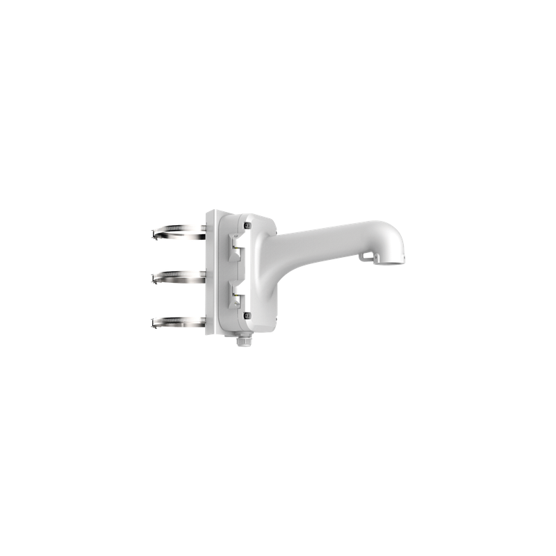 Montaje de Poste para Domos Hikvision Blanco Exterior