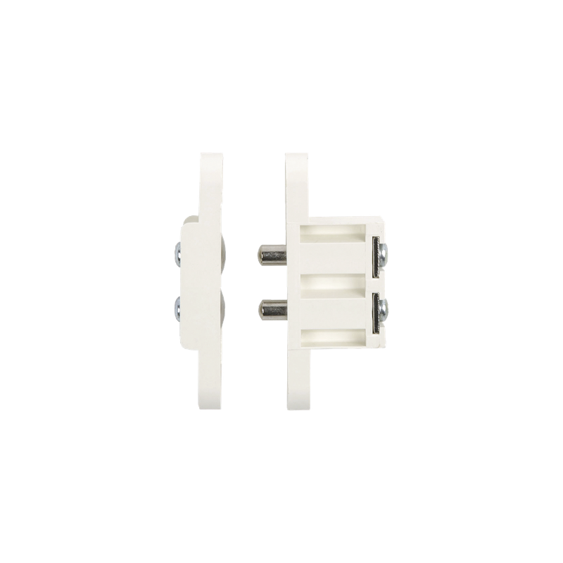 Contacto empotrable / 2 pines / 1.5A / 13x71mm / Calibre 22-18 / Latón niquelado