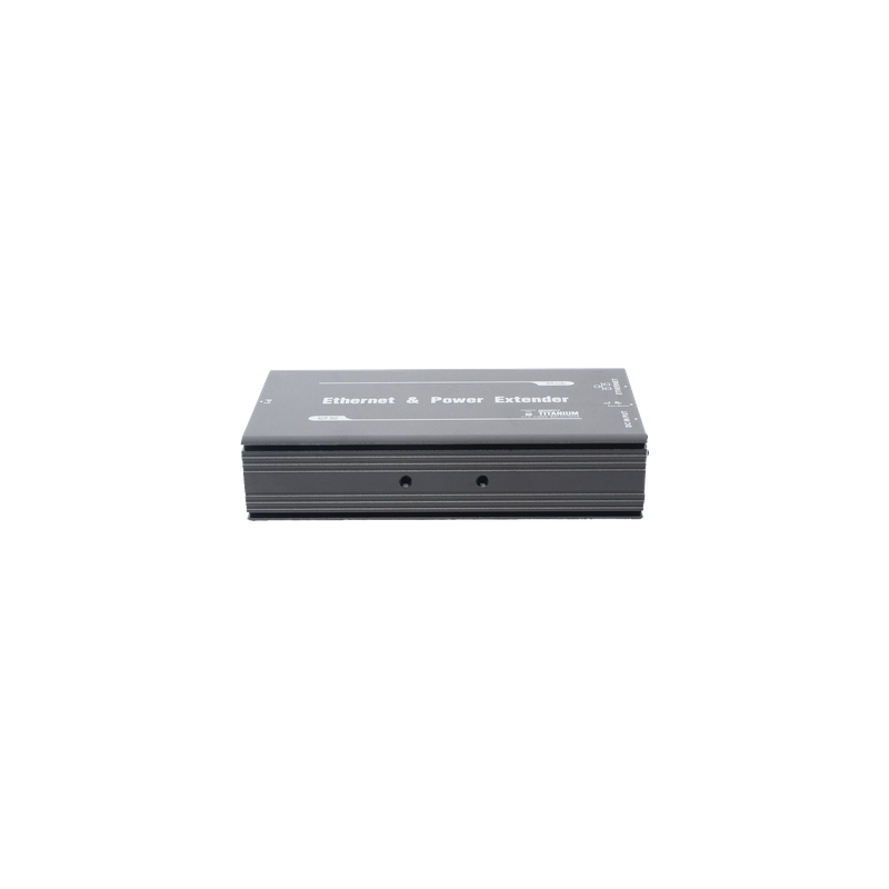 Receptor PoE Extensor / 1 Puerto / Alcance 600 m (1968.5 ft) / 60 W / 100 Mbps / Cascada 4 Nodos / Cat 5e/6