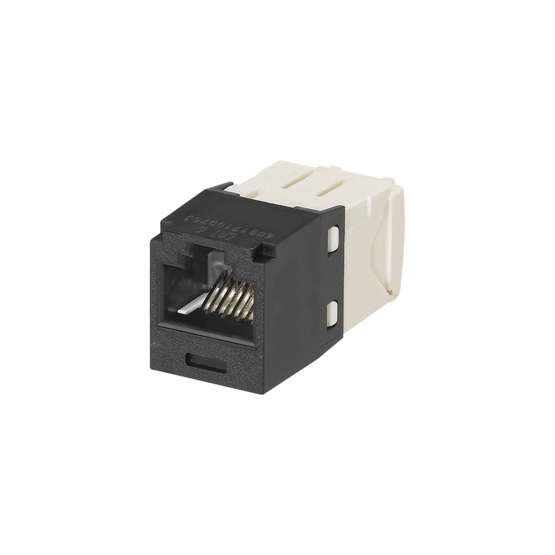 Conector Jack RJ45 Cat6 Mini-Com Panduit Negro