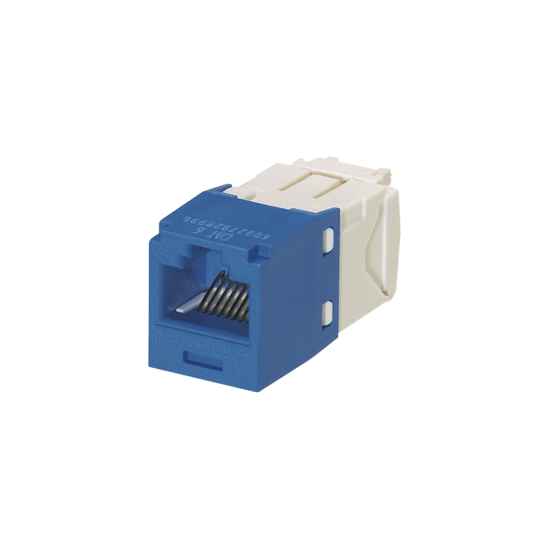 Conector Jack RJ45 Panduit Cat 6 Azul Mini-Com