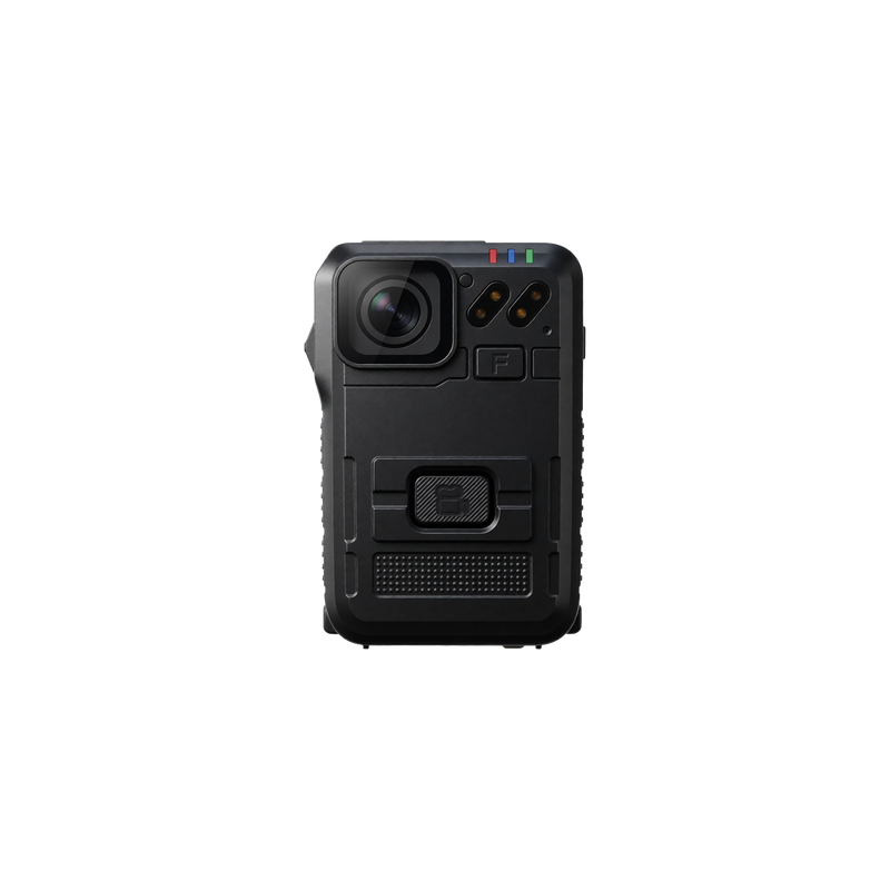 Body Camera / Full HD 1080p / Ángulo 120° / Visión Nocturna IR 10 m (32.8 ft) / Batería 3600 mAh / Memoria 64 GB