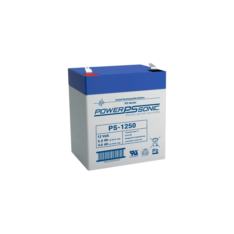 Batería Power Sonic 12V 5AH AGM VRLA