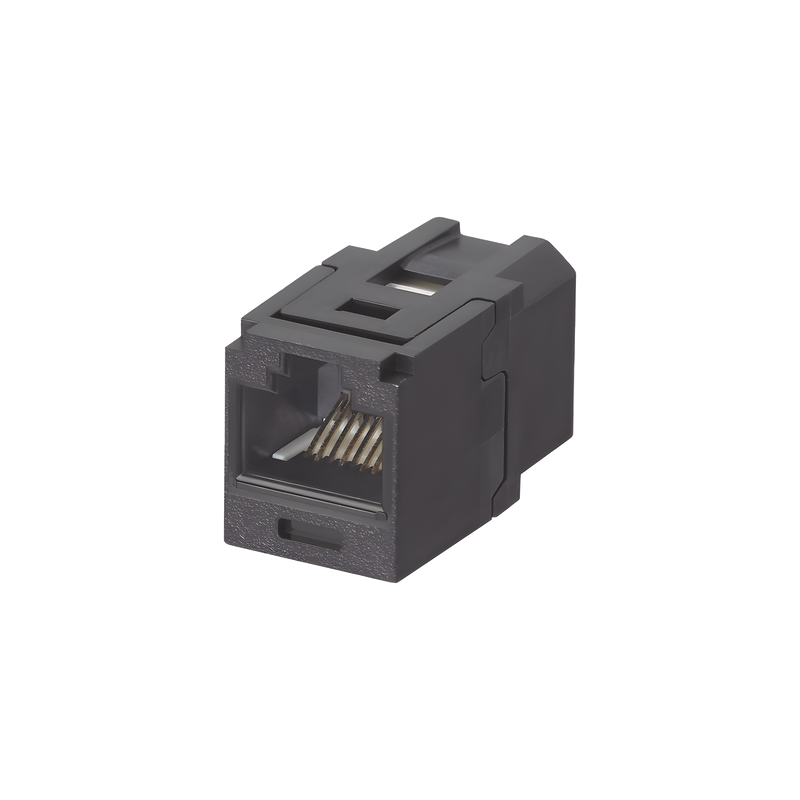 Módulo Acoplador RJ45 Cat6 Negro Panduit Mini-Com