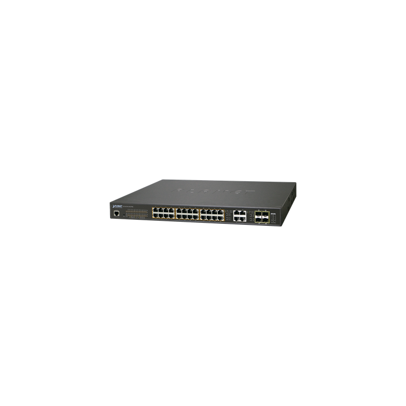 Switch Administrable 24 Puertos Gigabit PoE 60W PLANET