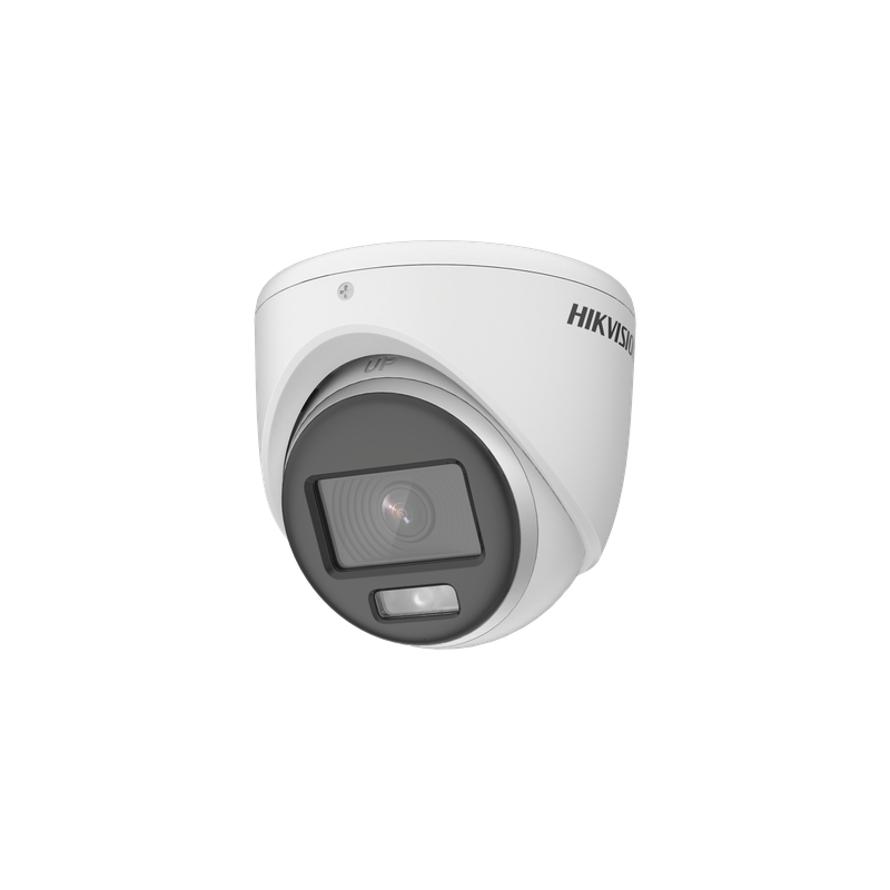 Turret TURBOHD 2 Megapixel (1080p) / Imagen a Color 24/7 / Lente 2.8 mm / METAL / Luz Blanca 65.6 ft / Exterior IP67 / TVI-AHD-CVI-CVBS / dWDR
