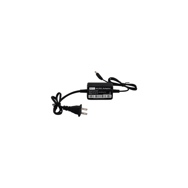 Adaptador de Pared / 12 VCC 1 A / Entrada Universal 100-240 VCA / Cable 0.5 m Doble Extremo / NEMA 1-15 / Operación 0°C a 40°C