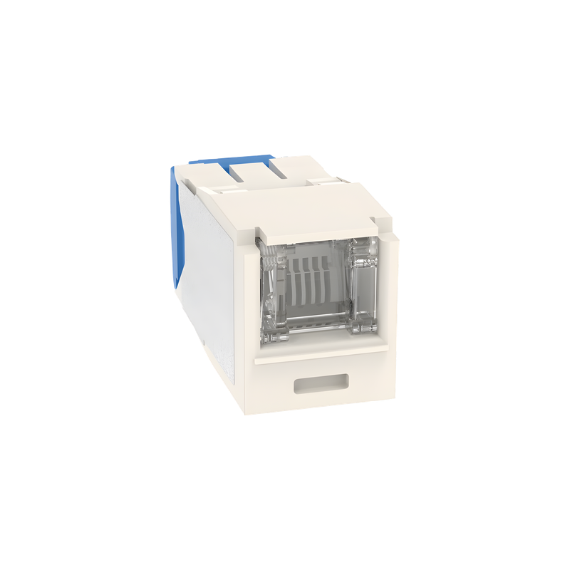 Conector Jack RJ45 Panduit Cat 6A Mini-Com Blanco